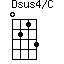 Dsus4/C=0213_1