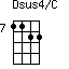 Dsus4/C=1122_7