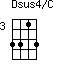 Dsus4/C=3313_3