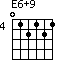 E6+9=012121_4
