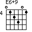 E6+9=012301_4