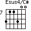 Esus4/C#=311300_7