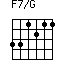 F7/G=331211_1