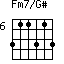 Fm7/G#=311313_6