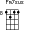 Fm7sus=1211_8