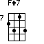 F#7=2313_7