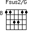 Fsus2/G=113311_8