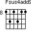 Fsus4add9=131311_8