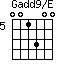 Gadd9/E=001300_5