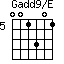 Gadd9/E=001301_5