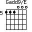 Gadd9/E=111000_5