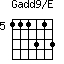 Gadd9/E=111313_5