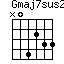Gmaj7sus2=N04233_1