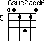 Gsus2add6=001310_5