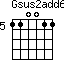 Gsus2add6=110011_5