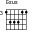 Gsus=133311_3