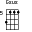 Gsus=3111_5