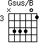 Gsus/B=N33301_3