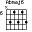 Abmaj6=N31313_6