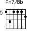 Am7/Bb=131112_5