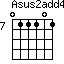 Asus2add4=011101_7