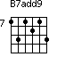 B7add9=131213_7