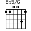 Bb5/G=110031_1