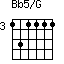 Bb5/G=131111_3