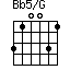 Bb5/G=310031_1
