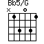 Bb5/G=N13031_1