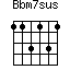 Bbm7sus=113131_1