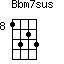 Bbm7sus=1323_8