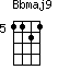 Bbmaj9=1121_5