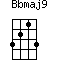 Bbmaj9=3213_1