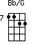 Bb/G=1122_7