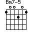 Bm7-5=100201_1