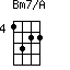 Bm7/A=1322_4