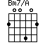 Bm7/A=200402_1