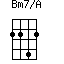 Bm7/A=2242_1