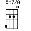 Bm7/A=4220_1