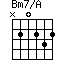 Bm7/A=N20232_1