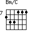 Bm/C=233111_7