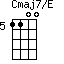 Cmaj7/E=1100_5