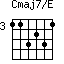 Cmaj7/E=113231_3