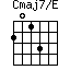 Cmaj7/E=2013_1