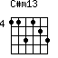 C#m13=113123_4
