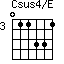 Csus4/E=011331_3