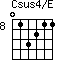 Csus4/E=013211_8