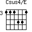 Csus4/E=111331_3