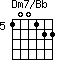 Dm7/Bb=100122_5